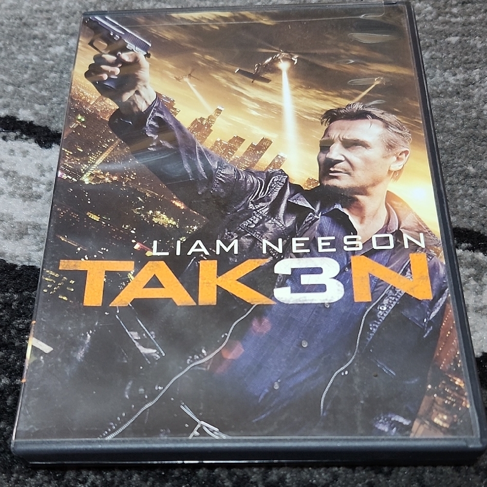 TAKEN 3 DVD LIAM NEESON DVD MOVIE